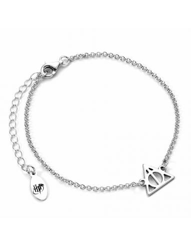 Pulsera Las Reliquias de la Muerte Harry Potter plata de ley