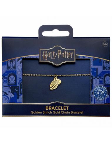 Pulsera Snitch Dorada Harry Potter