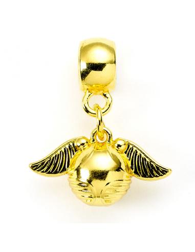 Colgante charm Snitch Dorada Harry Potter