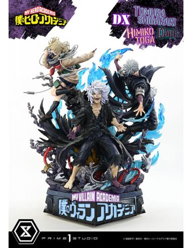 My Hero Academia Estatua Ultimate Premium Masterline Tomura Tomura Shigaraki, Dabi & Himiko Toga Deluxe Bonus Version 69 cm