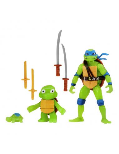 Ninja Turtles: Caos Mutante Pack de 3 Figuras Leonardo Evolution 10 cm