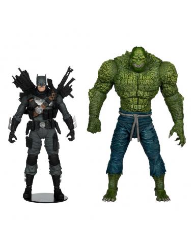 DC Multiverse McFarlane Collector Edition Pack de 2 Figuras #03 Batman vs. Killer Croc 18 cm