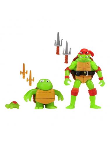 Ninja Turtles: Caos Mutante Pack de 3 Figuras Raphael Evolution 10 cm