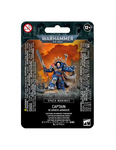 SPACE MARINES:CAPITÁN AN ARMADURA GRAVIS