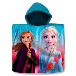 Poncho toalla Frozen 2 Disney algodon - Imagen 1