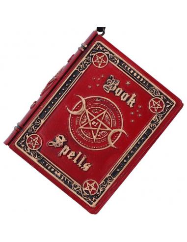 BOOK OF SPELLS HANGING ORNAMENT