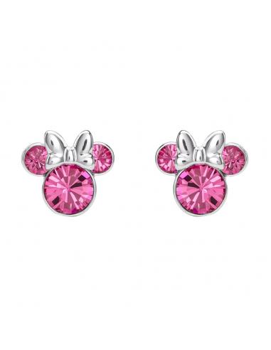 Pendientes Octubre Minnie Disney plata