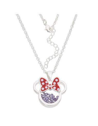Colgante Febrero Minnie Disney plata