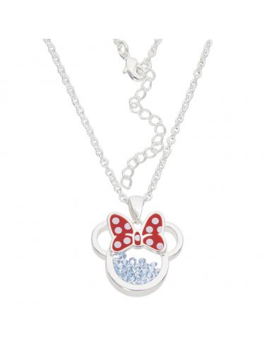Colgante Diciembre Minnie Disney plata