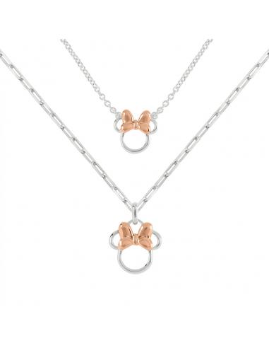 Set 2 Colgantes mama + hija Minnie Disney