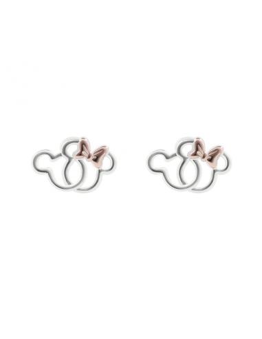 Pendientes Minnie Disney plata