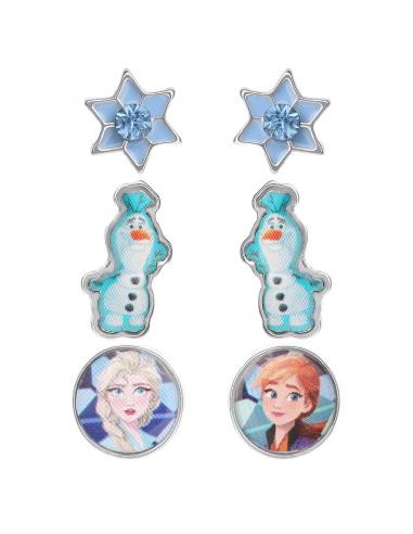 Set 3 pares de pendientes Frozen Disney
