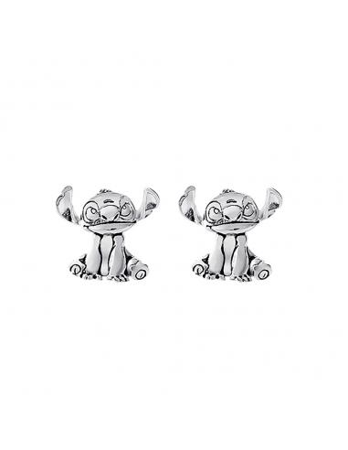 Pendientes Stitch Disney plata