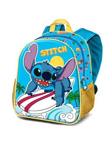 Mochila 3D Waves Stitch Disney 31cm