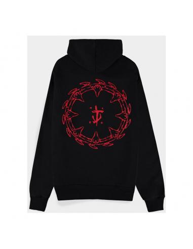 Doom Camiseta con capucha Doom Zipper Symbol talla L