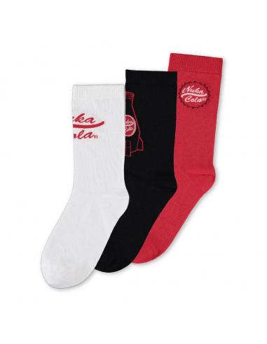 Fallout Pack de 3 Calcetines Nuka Cola 39-42