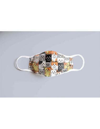CATS KIDS FACE MASK