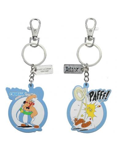 OBELIX PAFFF REVERSIBLE RUBB KEYCHAIN