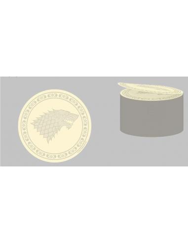 GOT STARK STICKY NOTE ROUNDED