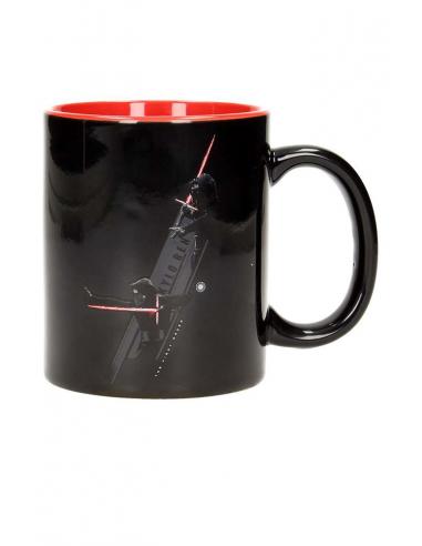 SW EP7 KYLO POSES BLACK/RED MUG