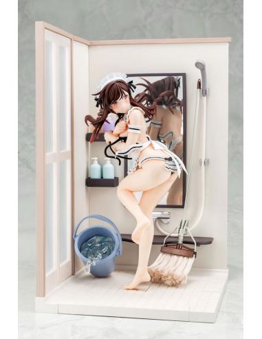 Rent-A-Girlfriend Estatua PVC 1/6 CChizuru Mizuhara Maid Bikini de cleanup 24 cm