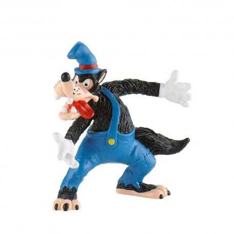 Figura Lobo feroz Los 3 cerditos Disney - Imagen 1