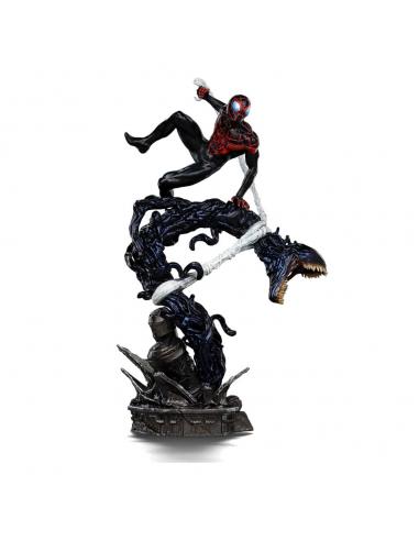 Spider-Man vs. Villains Estatua 1/10 Diorama BDS Art Scale Miles Morales 32 cm