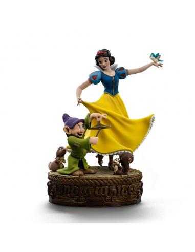 Snow White and the Seven Dwarfs Estatua 1/10 Art Scale Snow White and Dopey 21 cm