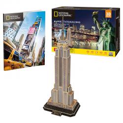 Puzzle 3D Empire State Building National Geographic - Imagen 1