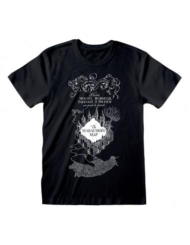 Harry Potter Camiseta Marauders Map talla XL