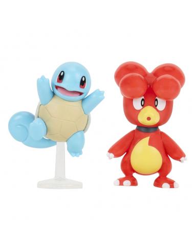Pokémon Pack de 2 Figuras Battle Figure Set Magby & Squirtle #5