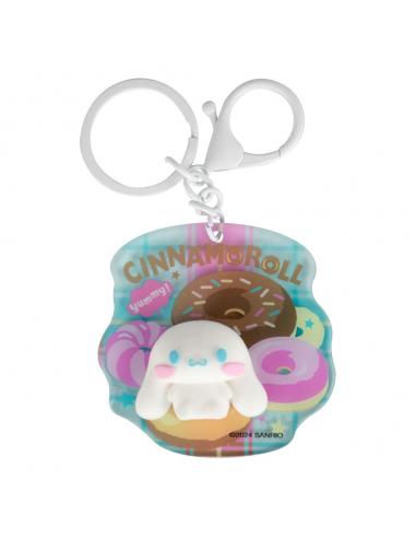 Sanrio Llavero 3D acrílico Cinnamoroll