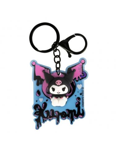 Sanrio Llavero 3D acrílico Kuromi