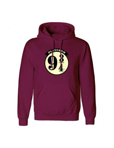 Harry Potter Sudadera capucha 9 3/4 talla M