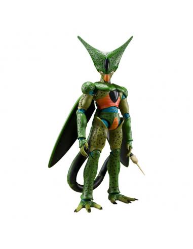 Bandai Tamashii Nations Dragonball Z Figura S.H. Figuarts Cell First Form Reissue 17 cm