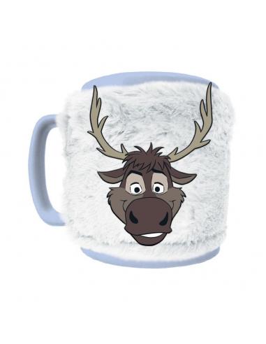 PYRAMID Taza funda de peluche Sven Frozen Disney 440ml
