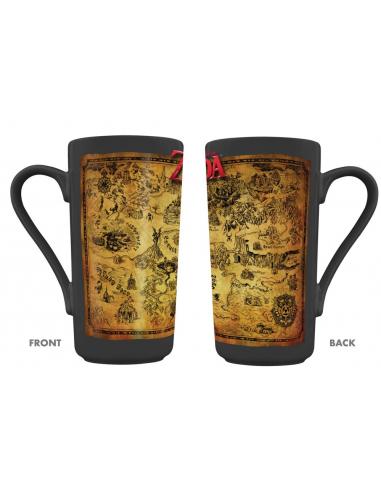PYRAMID Taza Mapa Legend of Zelda 470ml