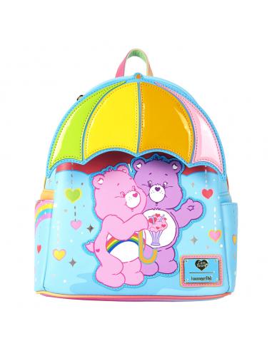 LOUNGEFLY Mochila Arcoiris Osos Amorosos Loungefly 26cm