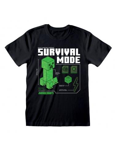Heroes Inc Minecraft Camiseta Survival