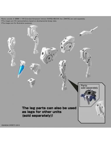 30MM EX ARM VEHI HORSE MECHA WHITE 1/144