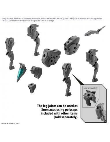 30MM EX ARM VEHIC HOR MECHA DRK GR 1/44