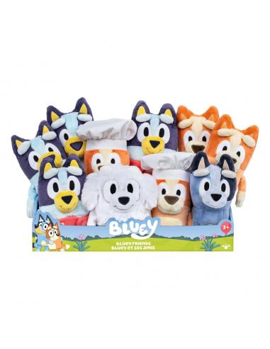 Moose Toys Bluey Peluches Bluey Basic 20 cm Surtido (10)