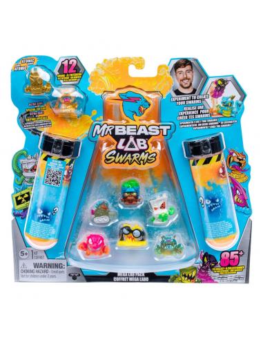 Moose Toys Mr. Beast Lab Swarms pack de 12 Figuras Mega Lab 2 3 cm Surtido (4)