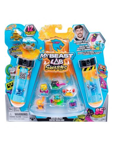 Moose Toys Mr. Beast Lab Swarms pack de 12 Figuras Mega Lab 3 3 cm Surtido (4)