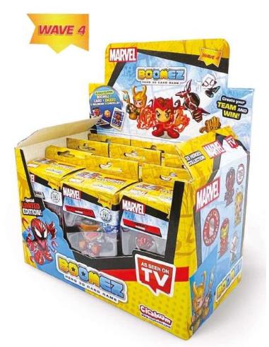 CICABOOM BOOMEZ MARVEL WAVE 4 BLISTER DISPLAY (9)