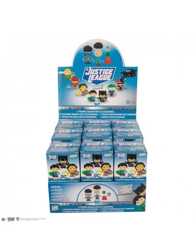 CINEREPLICAS DC JLA ERASERS ERASERS DISPLAY BOX (24)