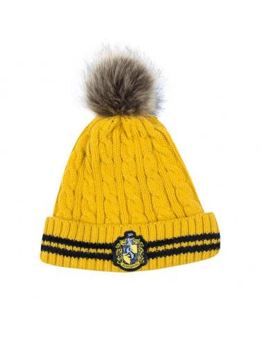 CINEREPLICAS HP HUFFLEPUFF POMPOM BEANIE
