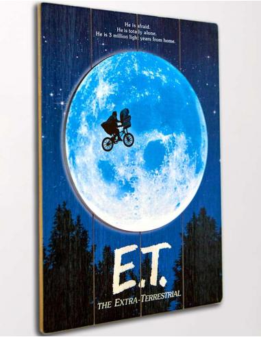 DOCTOR COLLECTOR ET WOODEN POSTER