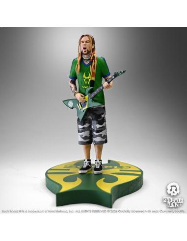 Knucklebonz Soulfly Estatua Rock Iconz Max Cavalera 22 cm