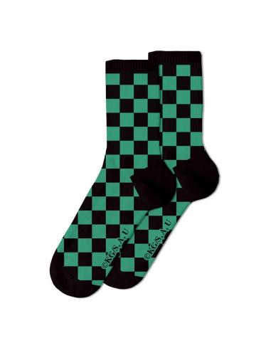 Sakami Merchandise Demon Slayer: Kimetsu no Yaiba Pack de 2 Calcetines Tanjiro Kamado 41-44